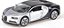 Miniatura Carro Bugatti Chiron Siku Em Metal Pneus Borracha - Imagem 4