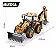 Miniatura Trator Escavadeira 1704 1:50 Huina Metal - Imagem 8