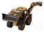 Miniatura Trator Escavadeira 1704 1:50 Huina Metal - Imagem 5