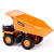 Miniatura Huina 1812 1/60 Caminhão Articulado Mineração - Imagem 3