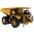 Miniatura Detalhada 1/50 Caterpillar 798 Caminhão Mineração - Imagem 2