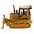 Miniatura Trator De Esteira Caterpillar  D5M Escala 1/87 - Imagem 3