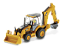 Miniatura Retroescavadeira Caterpillar 450E 1/87 Detalhada - Imagem 1