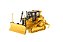 Miniatura Trator De Esteira Caterpillar D6T 1/50 Detalhado - Imagem 3