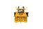 Miniatura Trator De Esteira Caterpillar D6T 1/50 Detalhado - Imagem 6