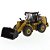 Miniatura Retro Escavadeira Caterpillar 1/64 950M Detalhado - Imagem 1