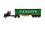 Miniatura Caminhão Container Evergreen Western 4700 1/50 - Imagem 3