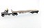 Miniatura 1/50 Caminhão Plataforma HX520 Flat Bed Detalhado - Imagem 2