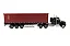 Miniatura Caminhão Container 1/50 Kenworth T880 - Imagem 6
