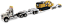 Miniatura Caminhão Plataforma Hx520 E Escavadeira 349F 1/50 - Imagem 1