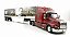 Miniatura Caminhão Caterpillar Peterbilt 579 1/50 Detalhado - Imagem 4