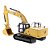 Miniatura Escavadeira Hidráulica Caterpillar 336 1/87 - Imagem 5