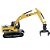 Miniatura Escavadeira Caterpillar 320D L 1/87 Detalhada - Imagem 9