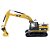 Miniatura Escavadeira Caterpillar 320D L 1/87 Detalhada - Imagem 8