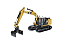Miniatura Escavadeira Caterpillar 320F L 1/50 Diecast Master - Imagem 4