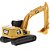 Miniatura Caterpillar Escavadeira Hidráulica 320 1/64 Diecas - Imagem 4