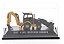 Miniatura Escavadeira 1/64 Caterpillar 420E Diecast Masters - Imagem 7