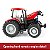 Miniatura Grande Agrícola Trator Case Ertl Big Farm 180 1/16 - Imagem 4