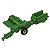 Miniatura Play Set John Deere Trator 6210R Enfardadeira 1/64 - Imagem 4