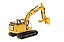 MINIATURA ESCAVADORA CATERPILLAR 323F 1/50 DETALHADA - Imagem 2