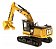 MINIATURA ESCAVADORA CONSTRUTORA DE ESTRADAS 568 GF 1/50 - Imagem 4