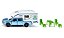 Miniatura Camionete Ford F150 Pick UP Camper Com Trailer - Imagem 1