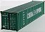 Miniatura Container China Shipping Diecast Masters 1/50 - Imagem 1