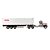 Miniatura Caminhão Container 1/50 Western Star 4900 Metal - Imagem 5