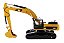 Miniatura Escavadora Hidráulica Caterpillar 340D 1/50 Diecast Masters - Imagem 3