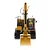 Miniatura Escavadeira Hidráulica Caterpillar 323 1/50 Diecast Masters - Imagem 4
