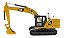 Miniatura Escavadeira Hidráulica Caterpillar 320GC 1/50 Diecast Masters - Imagem 3