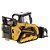 Miniatura Bobcat Mini Carregadeira Caterpillar Caterpillar 259D 1/50 Diecast Masters - Imagem 4