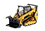 Miniatura Bobcat Mini Carregadeira Caterpillar Caterpillar 259D 1/50 Diecast Masters - Imagem 5