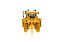 Miniatura Trator De Esteira Caterpillar D8T 1/50 Diecast Masters - Imagem 5