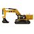 Miniatura Escavadeira Hidráulica Caterpillar 390F L 1/50 Diecast Masters - Imagem 3