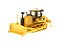 Miniatura Trator De Esteira Caterpillar D7E 1/50 Diecast Masters - Imagem 3