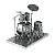 Miniatura De Montar Metal Earth Bateria Rock Drum Set MMS076 - Imagem 5