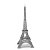 Miniatura De Montar Metal Earth Iconx Torre Eiffel ICX011 - Imagem 2