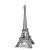 Miniatura De Montar Metal Earth Iconx Torre Eiffel ICX011 - Imagem 5