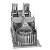 Miniatura De Montar Metal Earth Notre Dame Catredal ICX003 - Imagem 3