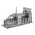 Miniatura De Montar Metal Earth Notre Dame Catredal ICX003 - Imagem 4