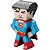 Miniatura De Montar Metal Earth Legends JL Superman MEM024 - Imagem 1
