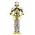 Miniatura De Montar Metal Earth Armadura Cavaleira MMS142 - Imagem 1