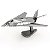 Miniatura De Montar Metal Earth Caça F-117 Nighthawk MMS164 - Imagem 1
