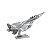 Miniatura De Montar Metal Earth Caça F15 Eagle MMS082 - Imagem 1