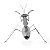 Miniatura De Montar Metal Earth Praying Mantis MMS069 - Imagem 2