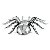 Miniatura De Montar Metal Earth Aranha Tarantula MMS072 - Imagem 5
