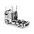 Miniatura De Montar Metal Earth Caminhão Americano Freightliner MMS145 - Imagem 1