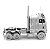 Miniatura De Montar Metal Earth Caminhão Americano Freightliner MMS145 - Imagem 4
