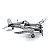 Miniatura De Montar Metal Earth Avião F4U Corsair MMS035 - Imagem 1